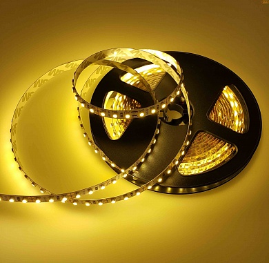 Изображение товара Светодиодная лента 2835, 120 LED/м, 9,6 Вт/м, 24В , IP20, 3M, Цвет: Теплый белый, SWG2120-24-9.6-WW-M