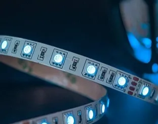 Изображение товара Светодиодная лента  5050, 60 LED/м, 14,4 Вт/м, 12В , IP20, Цвет: Синий, SWG560-12-14.4-B-M