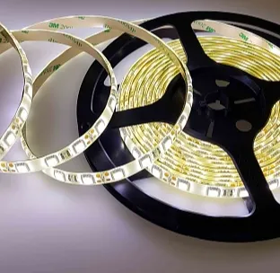 Изображение товара Светодиодная лента 5050, 60 LED/м, 14,4 Вт/м, 12В , IP66, Цвет: Нейтральный белый, SWG560-12-14.4-NW-66-M