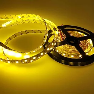 Изображение товара Светодиодная лента 5050, 60 LED/м, 14,4 Вт/м, 12В , IP20, Цвет: Теплый белый, SWG560-12-14.4-WW-M