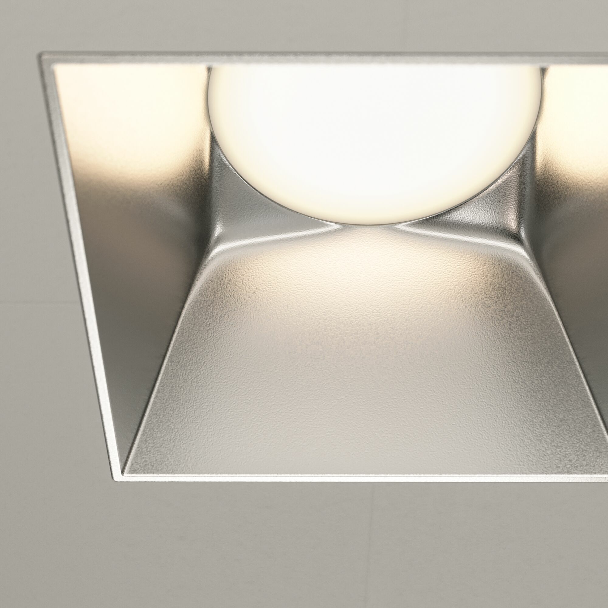 Изображение товара Встраиваемый светильник DL051-01-GU10-SQ-WS Maytoni