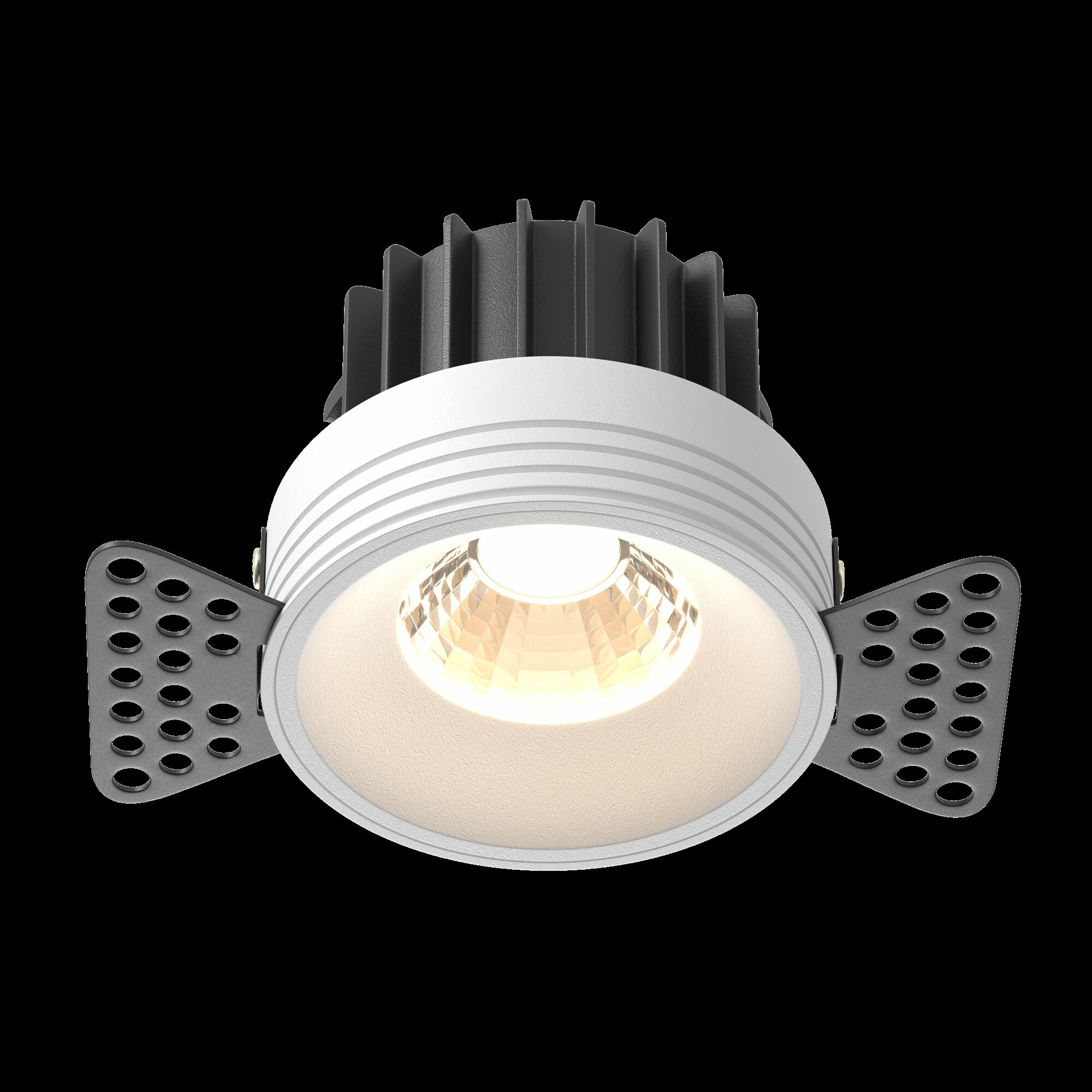 Изображение товара Встраиваемый светильник DL058-12W3K-TRS-W Round Maytoni