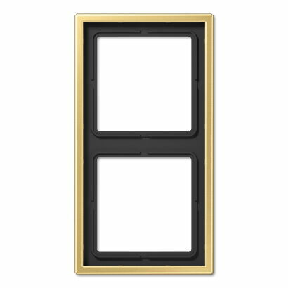 Изображение товара Рамка на 2 поста, цвет классическая латунь Jung LS990 ME2982C