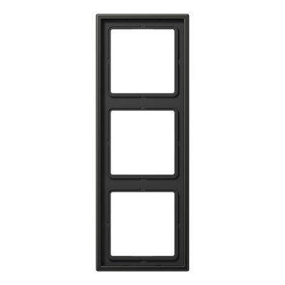 Изображение товара Рамка на 3 поста, цвет антрацит Jung LS990 AL2983AN