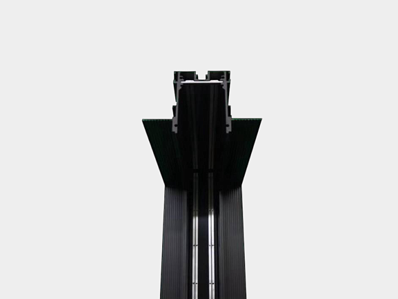 Изображение товара Угловой коннектор настенно-потолочный для серии SY , чёрный , SY-601901-RC-CN-2