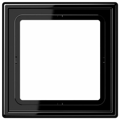 Изображение товара Рамка на 1 пост, цвет чёрный Jung LS990 LS981SW