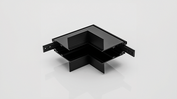 Изображение товара Угловой коннектор настенно-потолочный для серии SY , чёрный , SY-601902-CN-BL