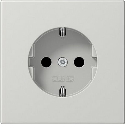 Изображение товара Розетка светло-серый Jung LS990 LS1520LG