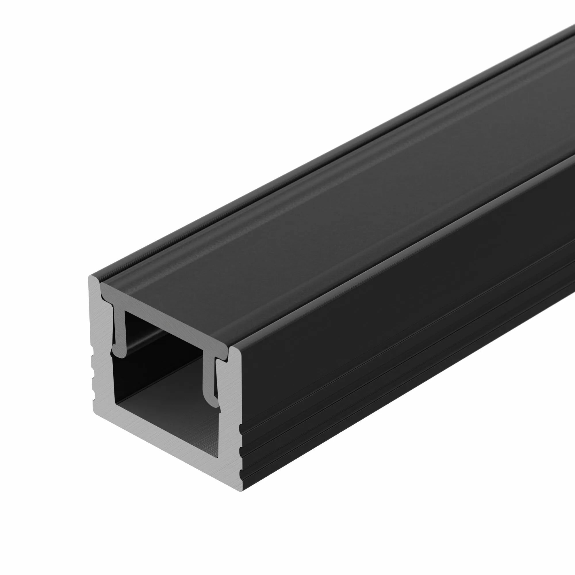 Изображение товара Профиль накладной SL-MINI-8-H6-2000 ANOD BLACK (Arlight, Алюминий) 030522
