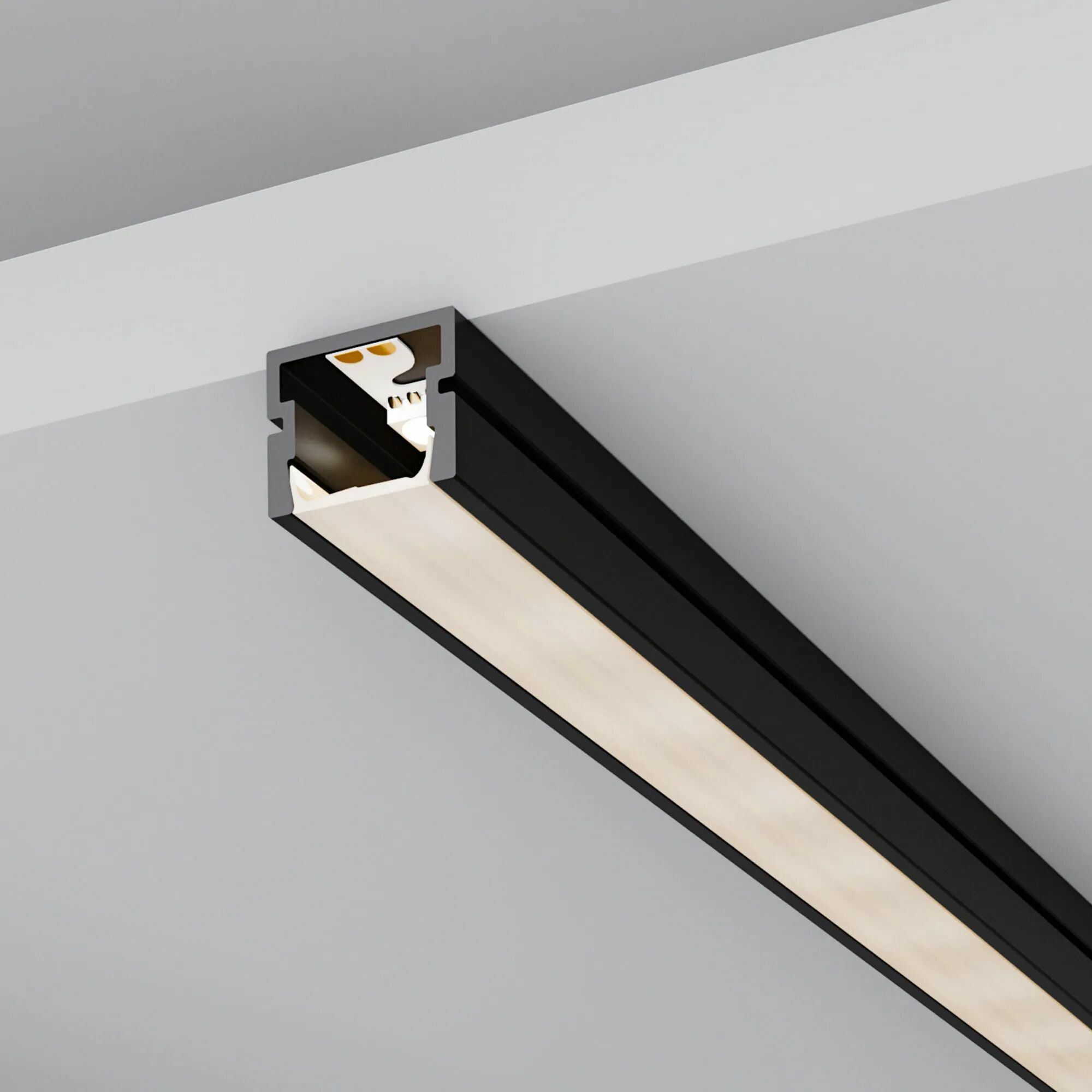 Изображение товара Профиль PDS-ZM-COMFY-2000 ANOD BLACK (Arlight, Алюминий) 032856