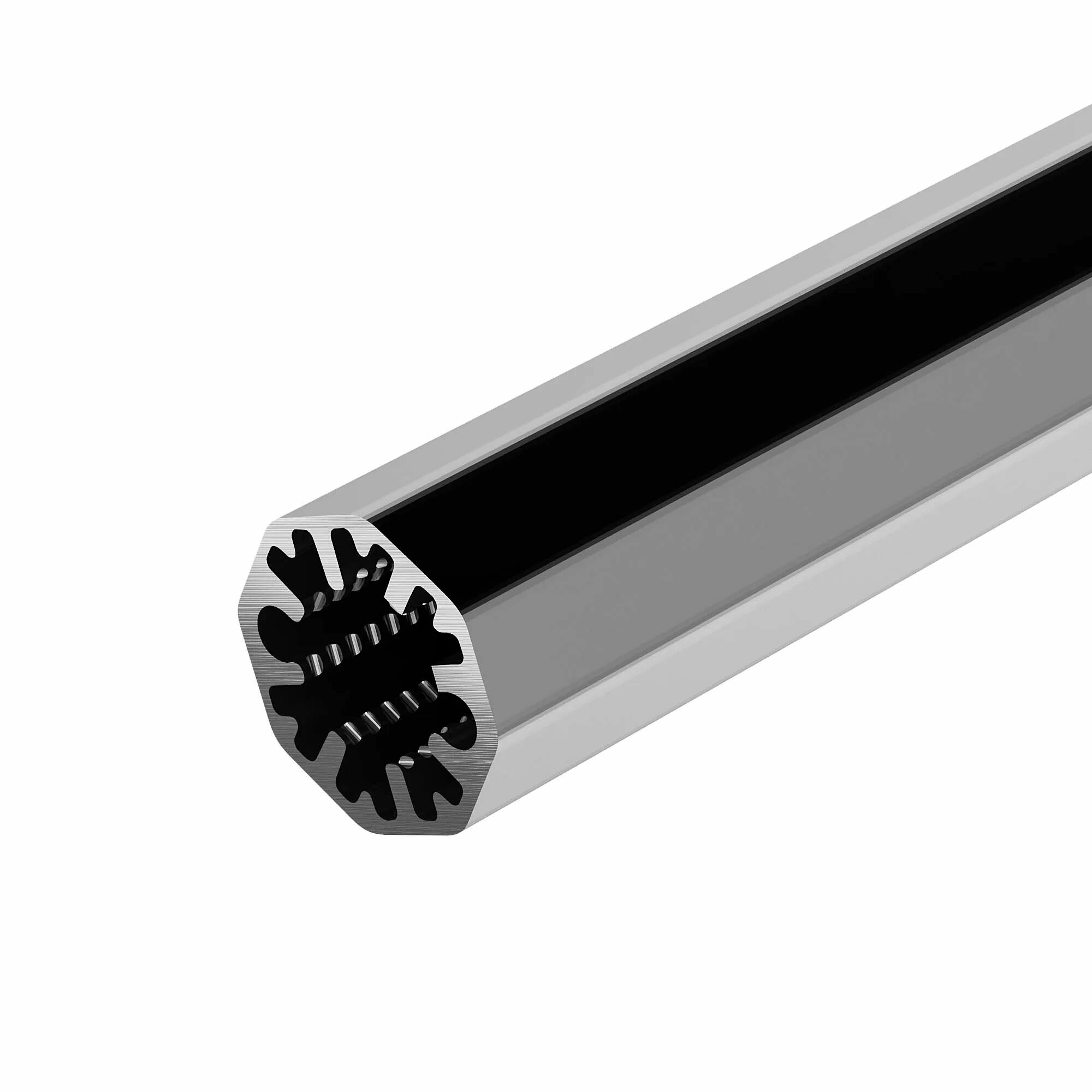 Изображение товара Профиль SL-ROUND-D70-360deg-2000 ANOD (Arlight, Алюминий) 037770