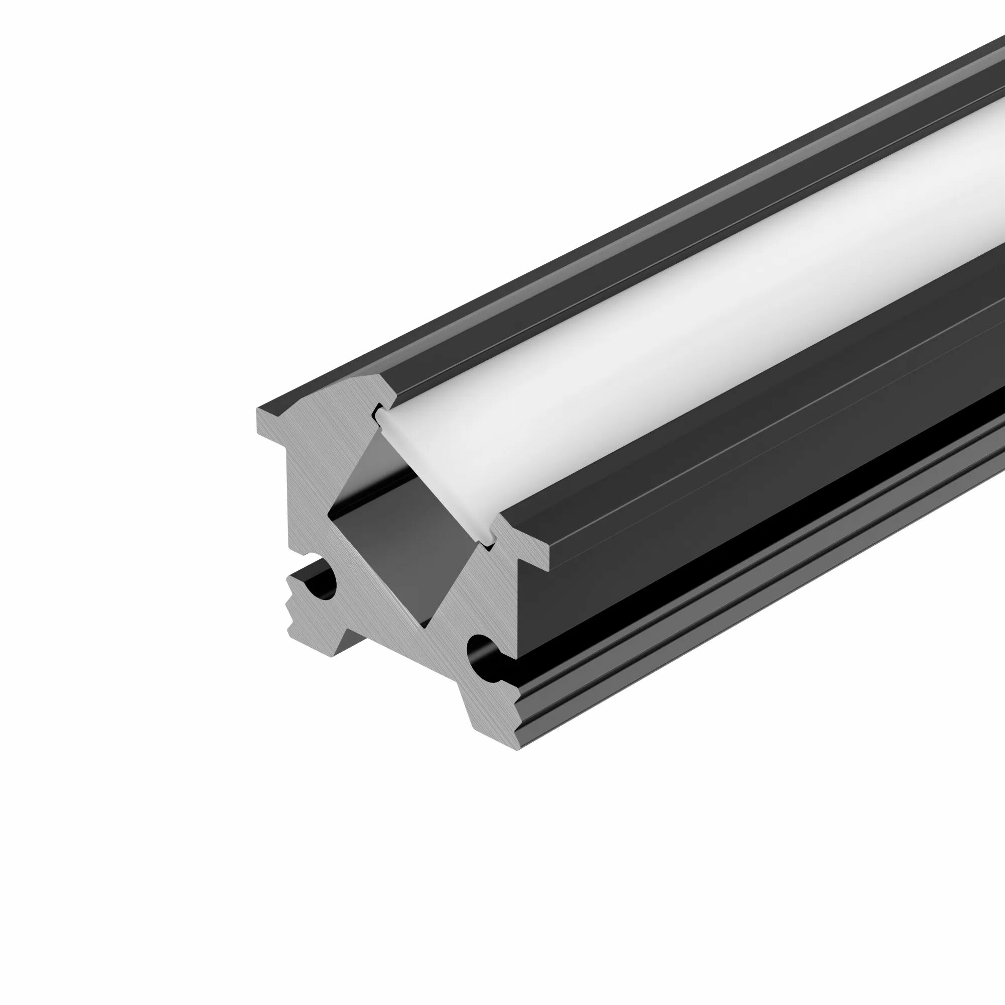 Изображение товара Профиль SL-BEVEL-H12-F13-2000 ANOD BLACK (Arlight, Алюминий) 043749