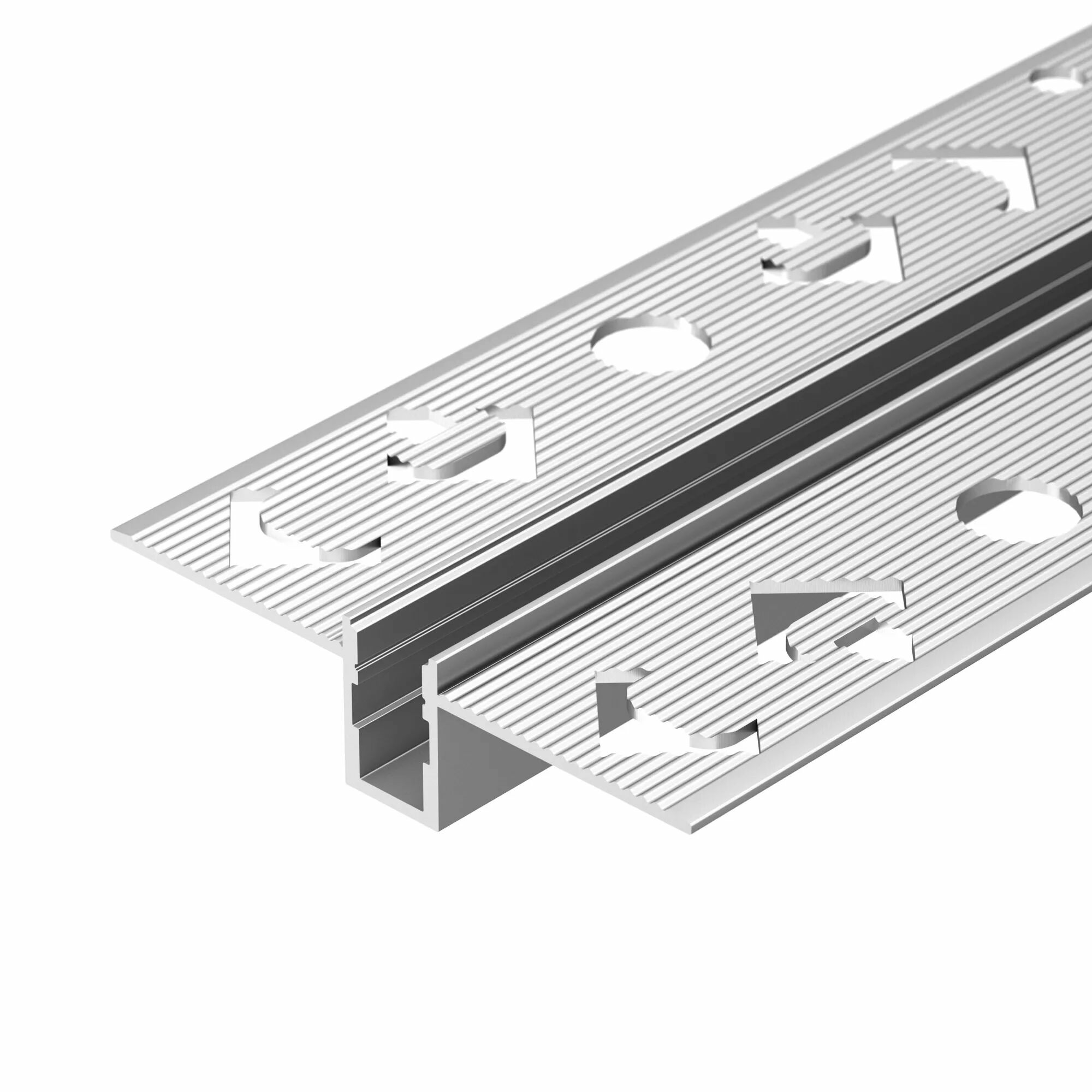 Изображение товара Профиль встраиваемый SL-LINIA8-FANTOM-2000 ANOD (Arlight, Алюминий) 034986