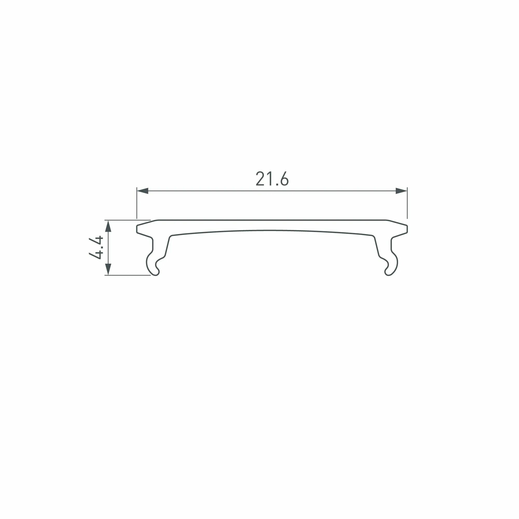 Изображение товара Экран SL-COMFORT-2542-2000 OPAL (Arlight, Пластик) 031733