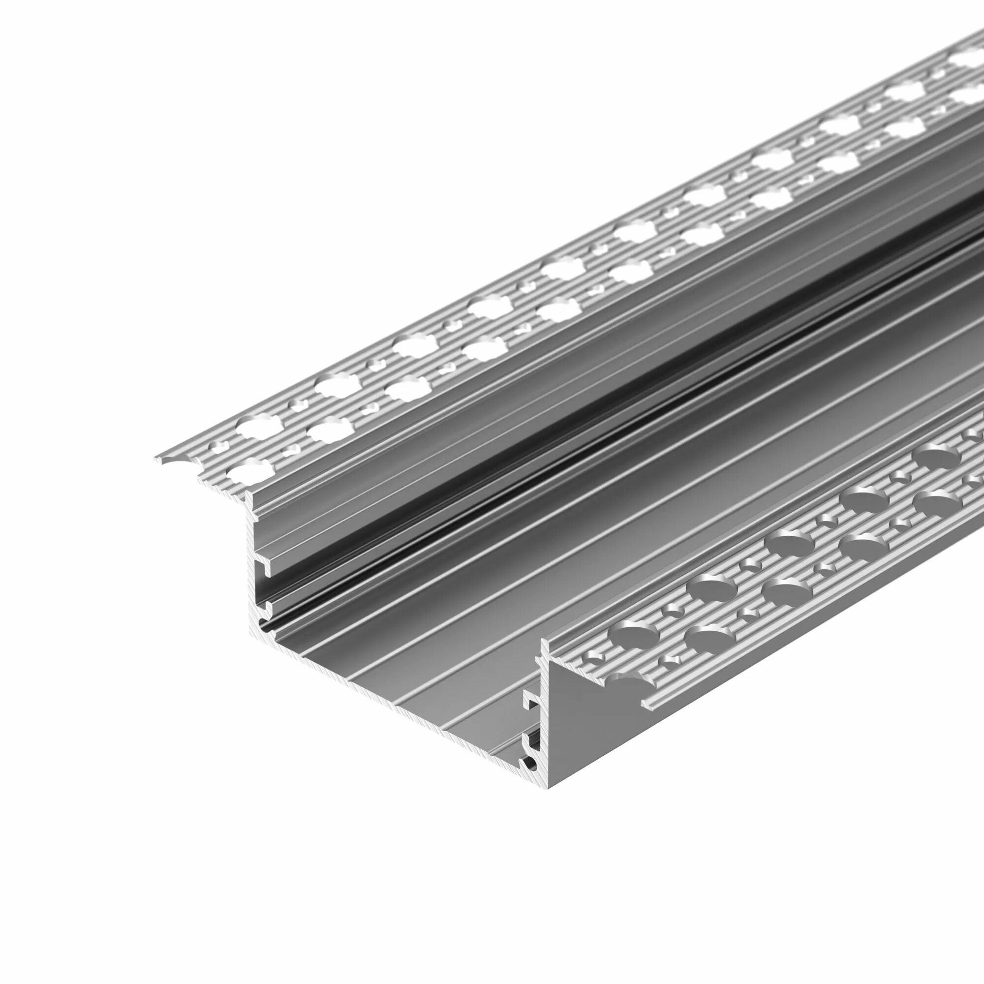 Изображение товара Профиль встраиваемый LINIA60-FANTOM-3000 ANOD (Arlight, Алюминий) 046410