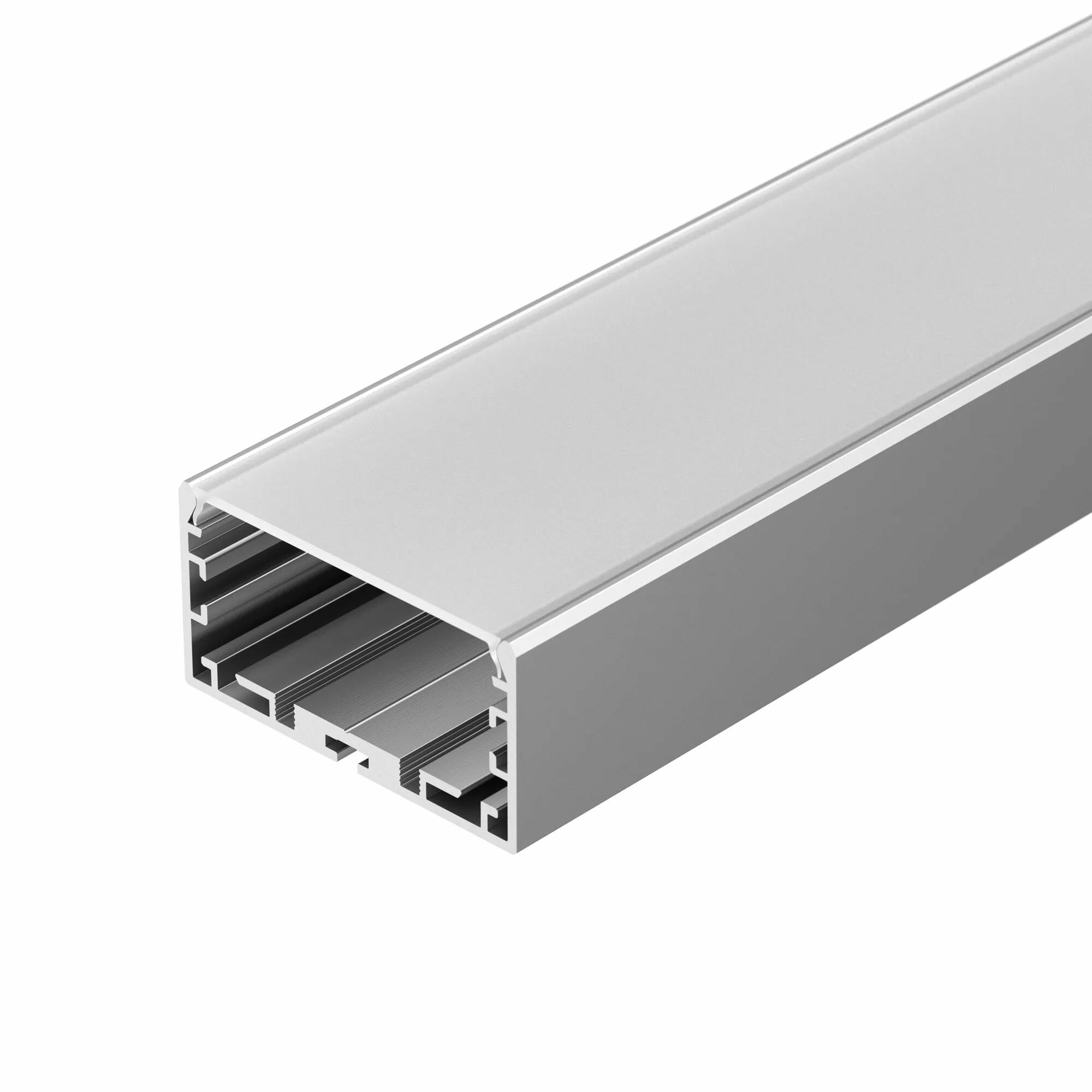 Изображение товара Профиль PLS-LOCK-W50-SMT-2000 ANOD (Arlight, Алюминий) 033772