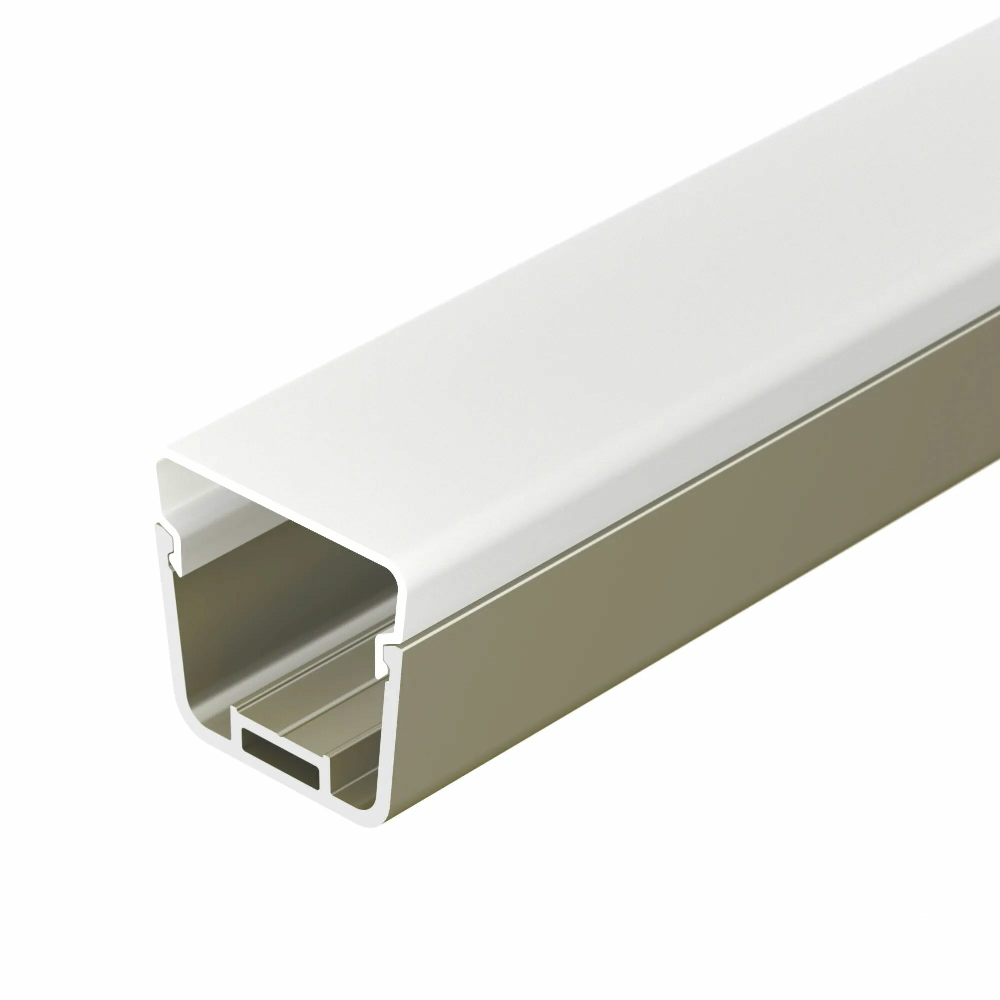 Изображение товара Профиль с экраном LINE-D-3734-2000 TETRA OLIVE GREY+OPAL  (Arlight, Алюминий) 055098