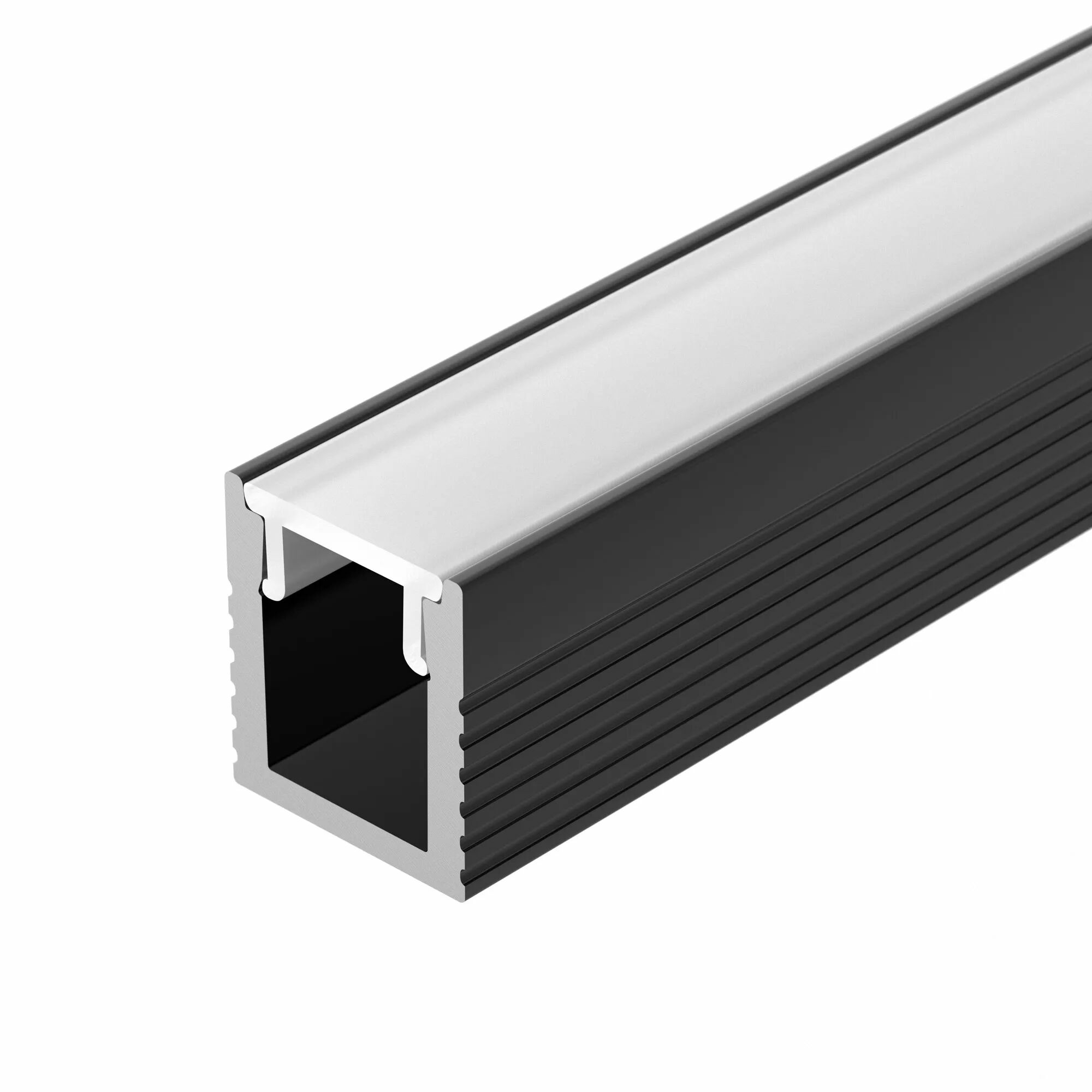 Изображение товара Профиль накладной SL-MINI-8-2000 ANOD BLACK (Arlight, Алюминий) 030514