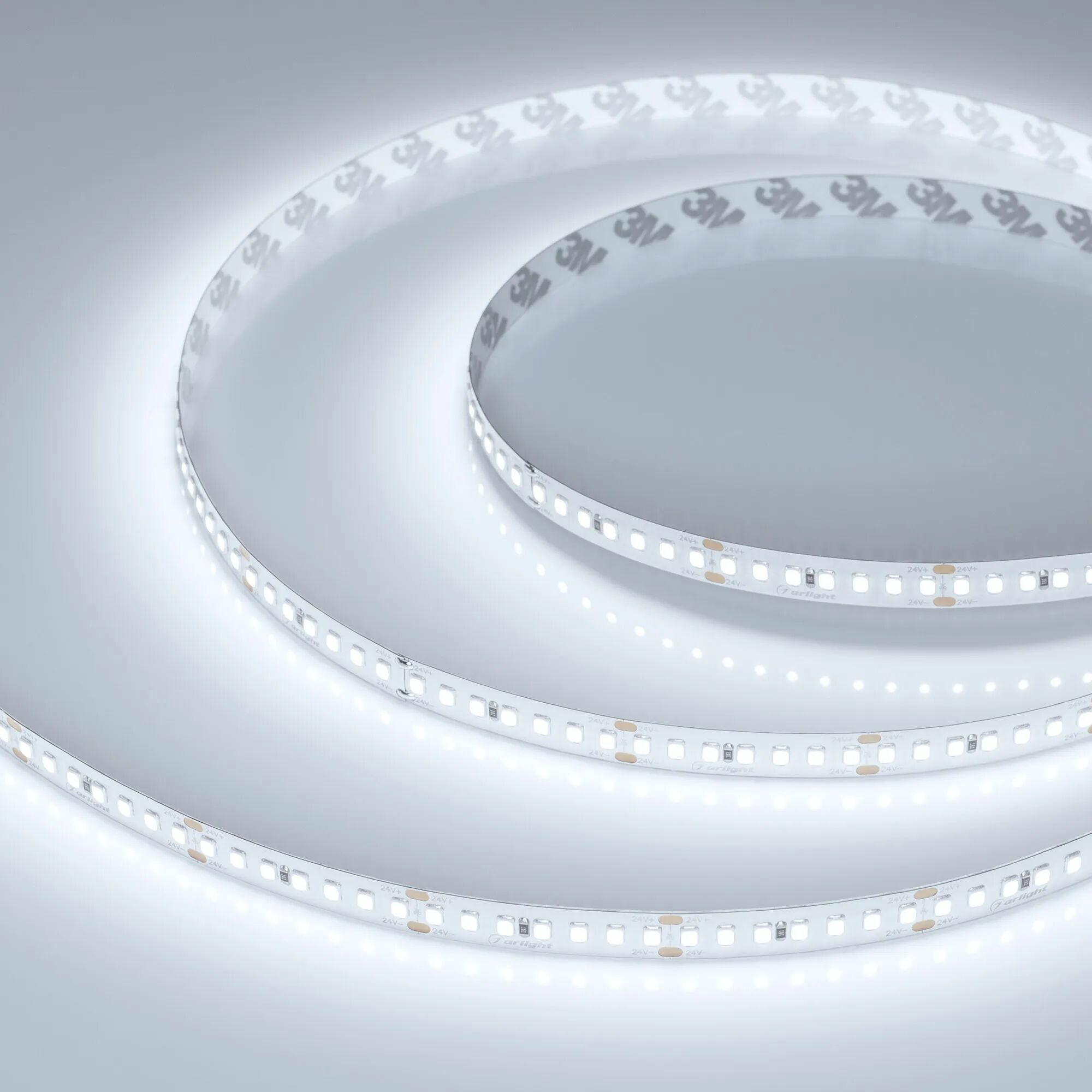 Изображение товара Светодиодная лента UL-A168-10mm 24V White6000 (17 W/m, IP20, 5m) (Arlight, 7 лет) 044304