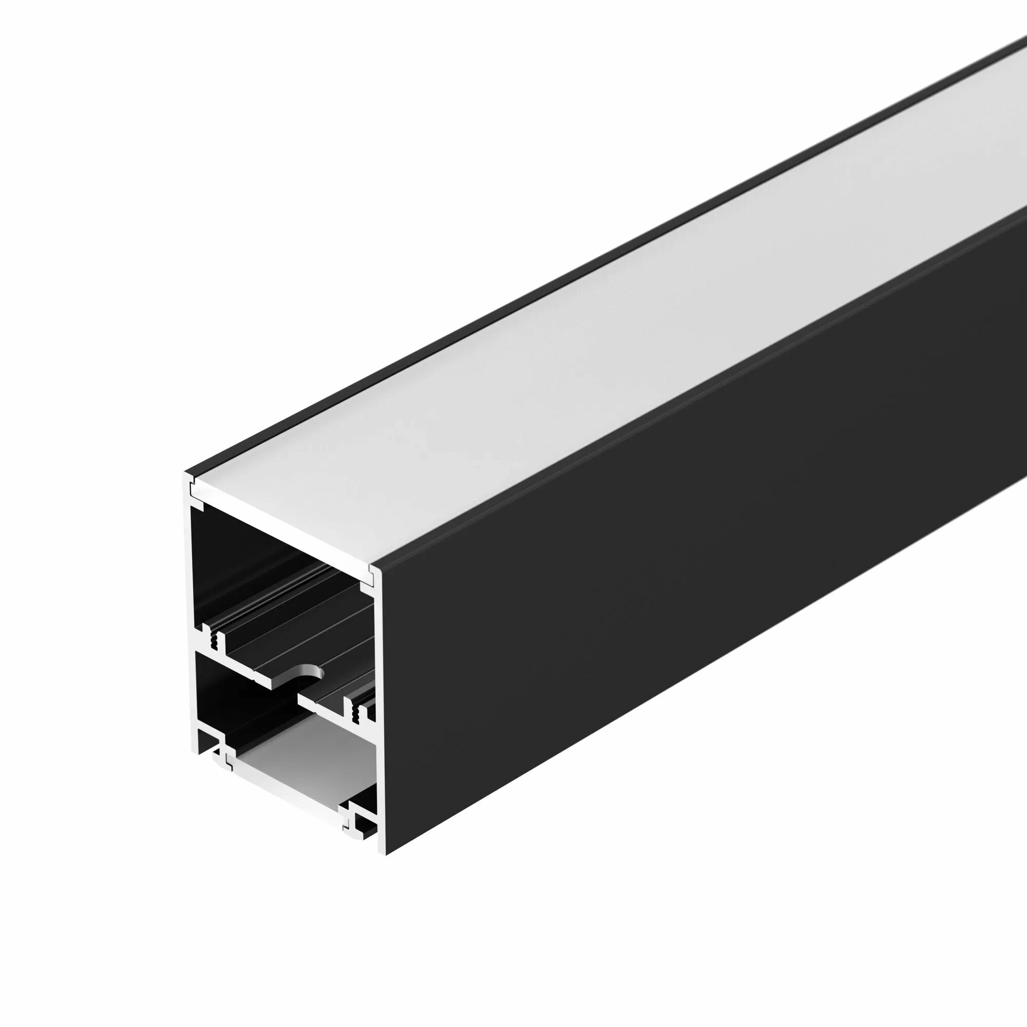 Изображение товара Профиль SL-ARC-5060-LINE-2500 BLACK (Arlight, Алюминий) 029266