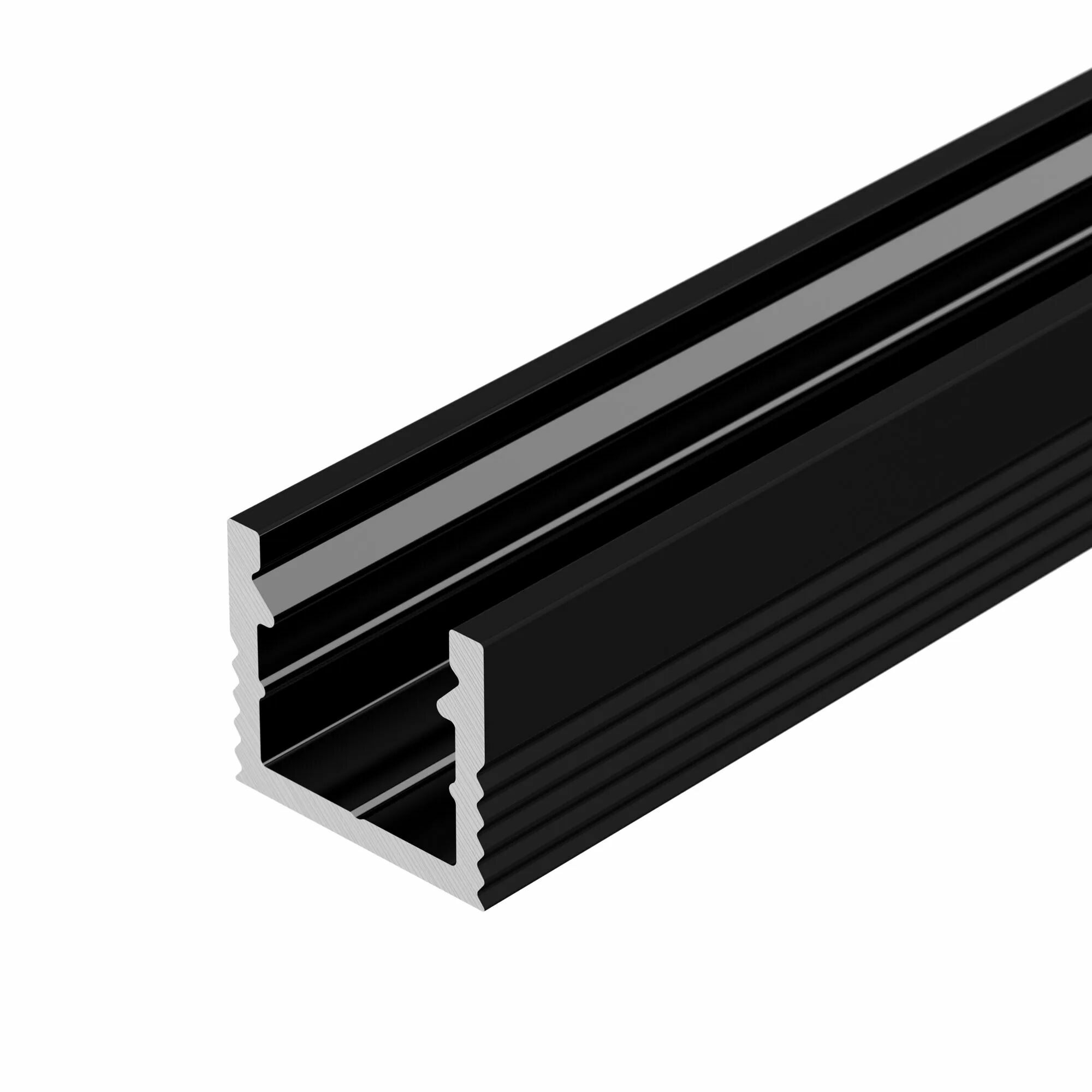 Изображение товара Профиль накладной SL-MINI-10-2000 BLACK (Arlight, Алюминий) 049018