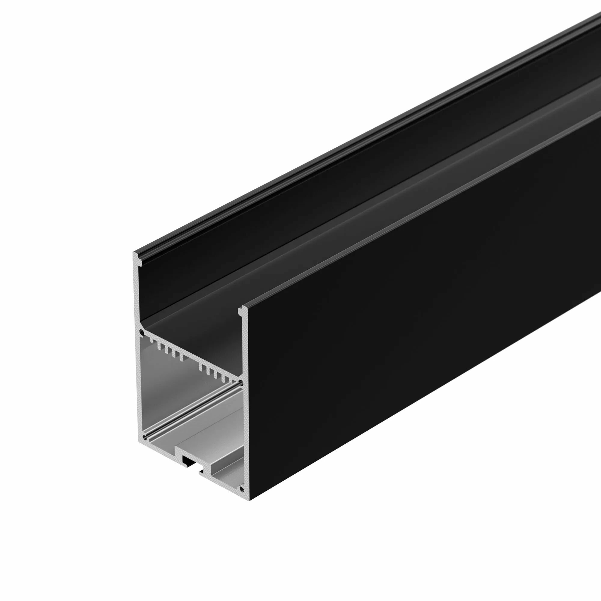 Изображение товара Профиль с экраном SL-LINE-4970-2500 BLACK+OPAL (Arlight, Алюминий) 027989