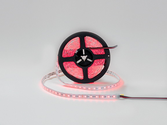 Изображение товара Светодиодная лента 5050, 60 LED/м, 14,4 Вт/м, 12В , IP66, Цвет: RGB, SWG560-12-14.4-RGB-66-M