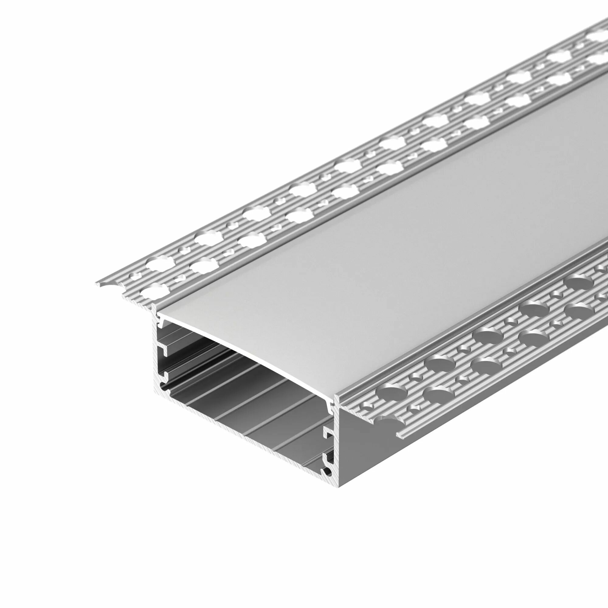 Изображение товара Профиль встраиваемый LINIA60-FANTOM-3000 ANOD (Arlight, Алюминий) 046410