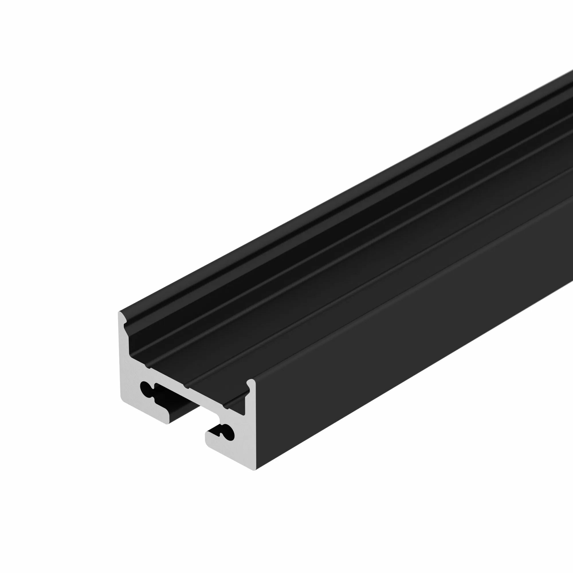 Изображение товара Профиль с экраном SL-LINE-2011M-2500 BLACK+OPAL SQUARE (Arlight, Алюминий) 027993