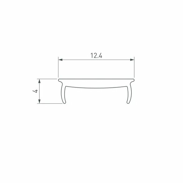 Изображение товара Профиль STEP-2000 ANOD (Arlight, Алюминий) 014548
