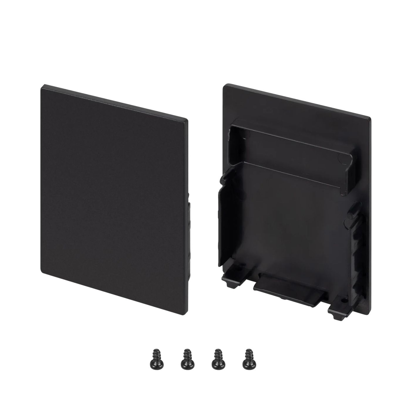 Изображение товара Заглушка SL-LINE-4050-3L-LOW BLACK глухая (Arlight, Пластик) 044677