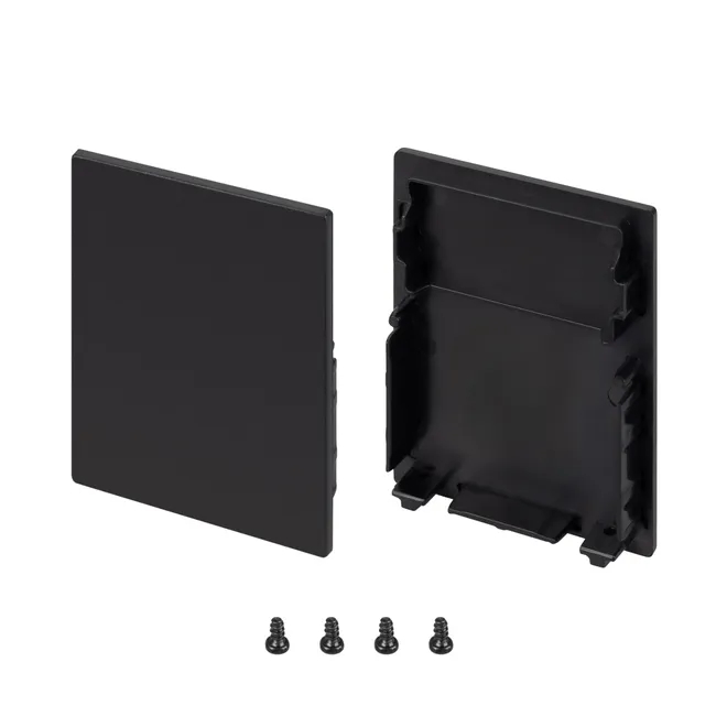 Изображение товара Заглушка SL-LINE-4050-3L-MIDDLE BLACK глухая (Arlight, Пластик) 044676