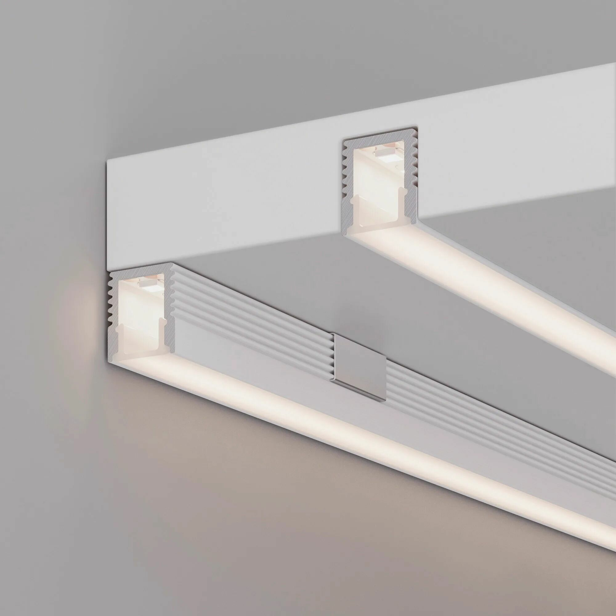 Изображение товара Профиль накладной SL-MINI-8-2000 WHITE (Arlight, Алюминий) 037109