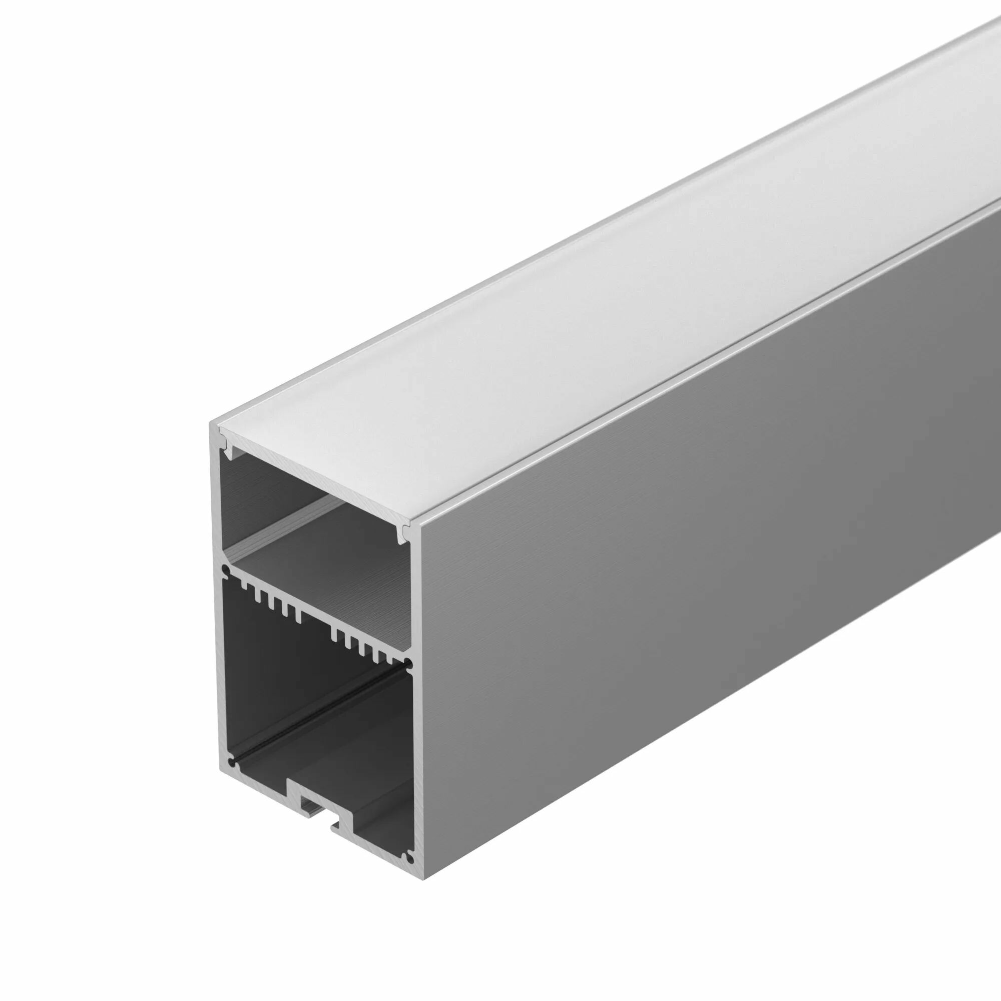 Изображение товара Профиль с экраном SL-LINE-4970-2500 ANOD+OPAL (Arlight, Алюминий) 020466