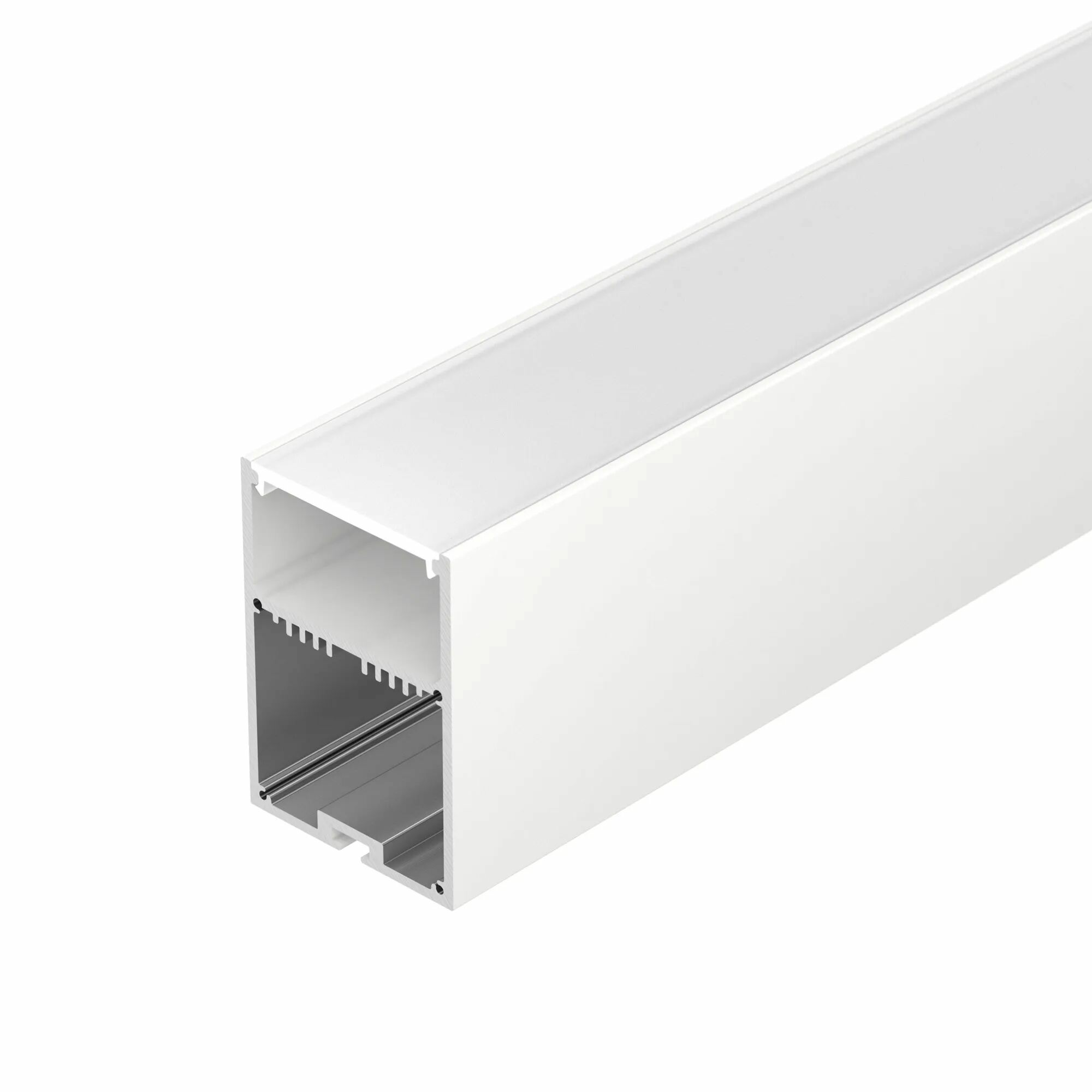 Изображение товара Профиль с экраном SL-LINE-4970-2500 WHITE+OPAL (Arlight, Алюминий) 036305