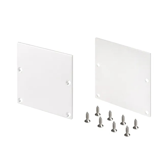 Изображение товара Заглушка SL-LINE-5050-LW WHITE глухая (Arlight, Металл) 040253