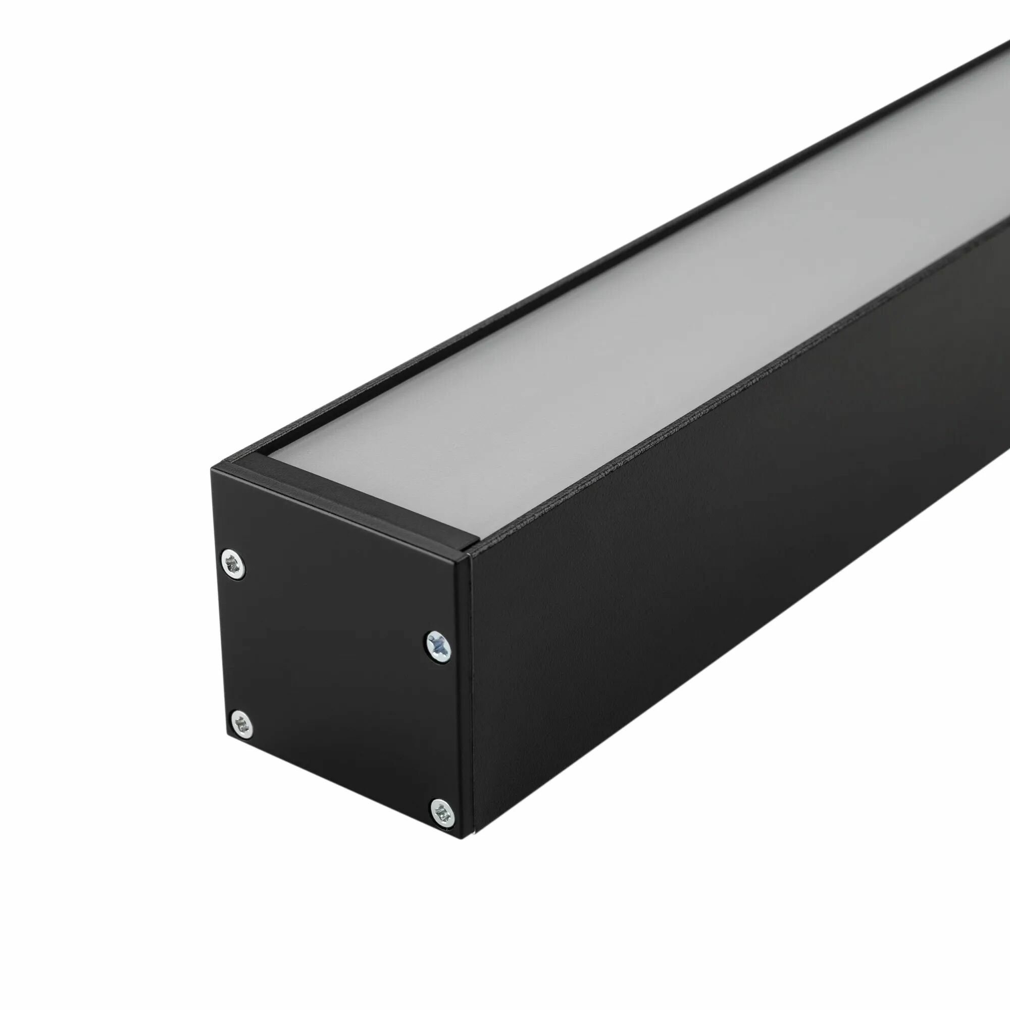 Изображение товара Профиль с экраном SL-LINE-3535-2500 BLACK+OPAL (Arlight, Алюминий) 027986