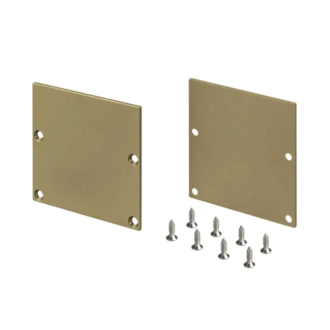 Изображение товара Заглушка SL-LINE-5050-LW GOLD глухая (Arlight, Металл) 039984