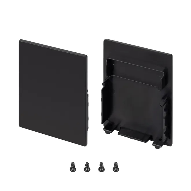 Изображение товара Заглушка SL-LINE-4050-3L-LOW BLACK глухая (Arlight, Пластик) 044677