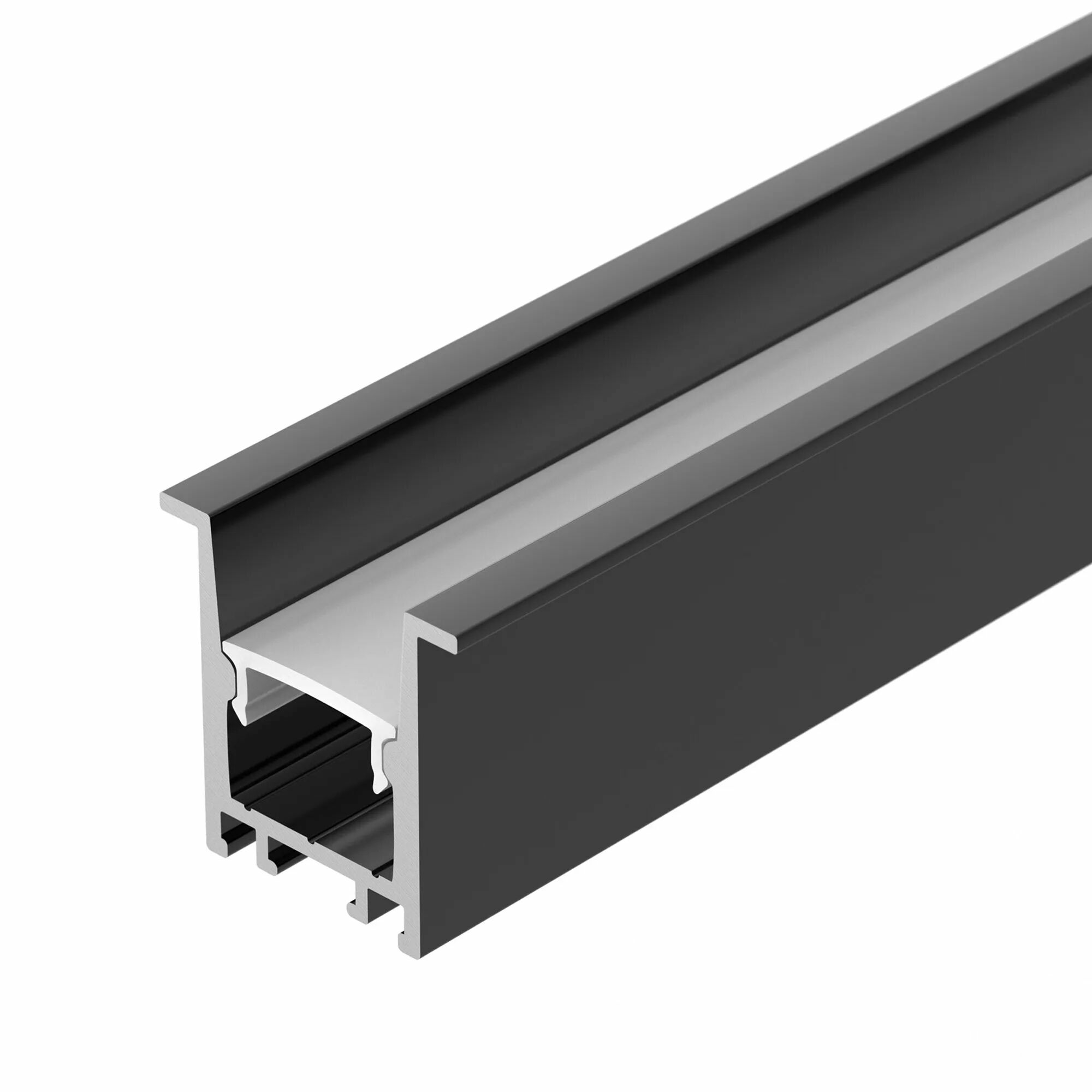 Изображение товара Профиль SL-COMFORT-2322-F-2000 ANOD BLACK (Arlight, Алюминий) 031771
