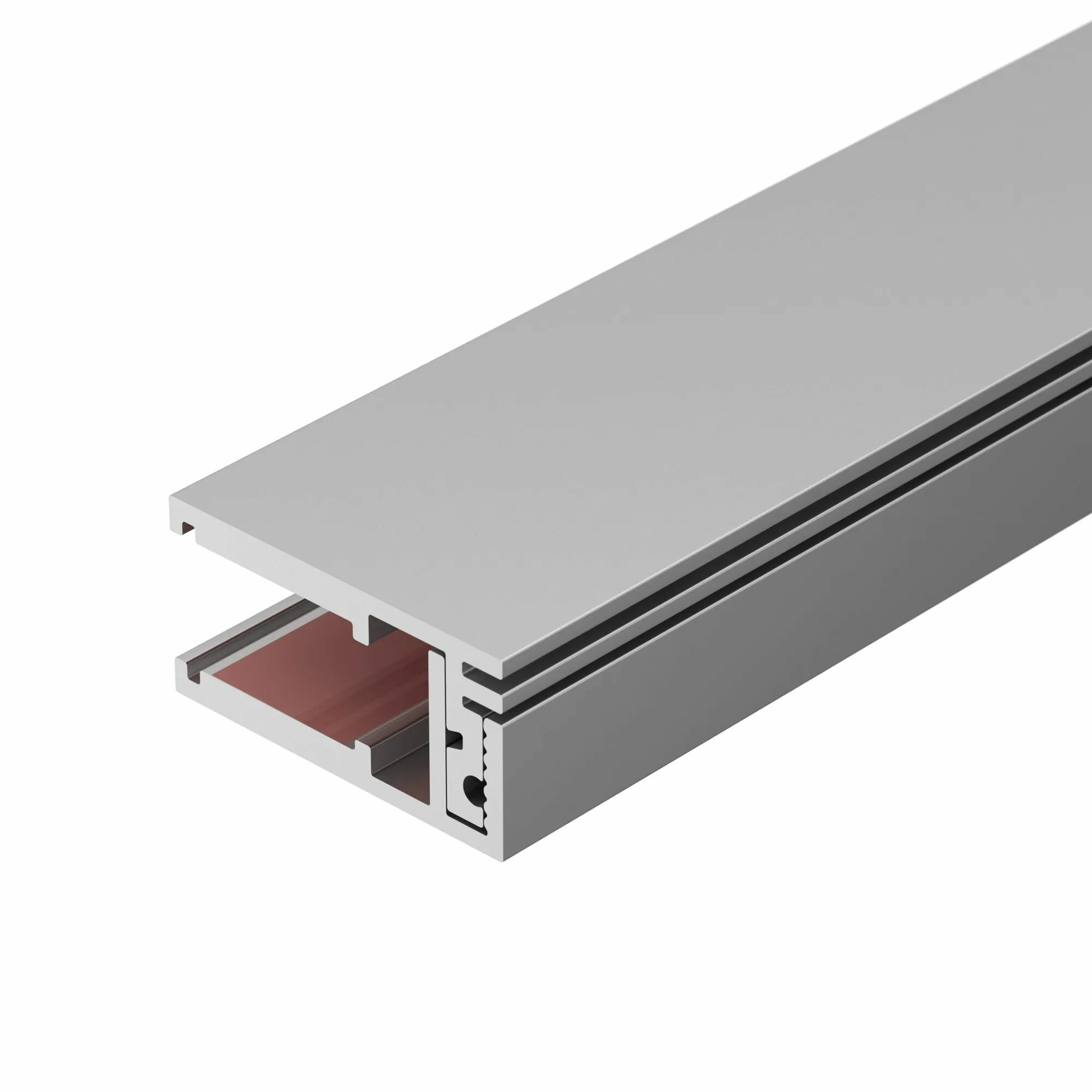 Изображение товара Профиль KLUS-GLASS-810-2000 ANOD (Arlight, Алюминий) 019191