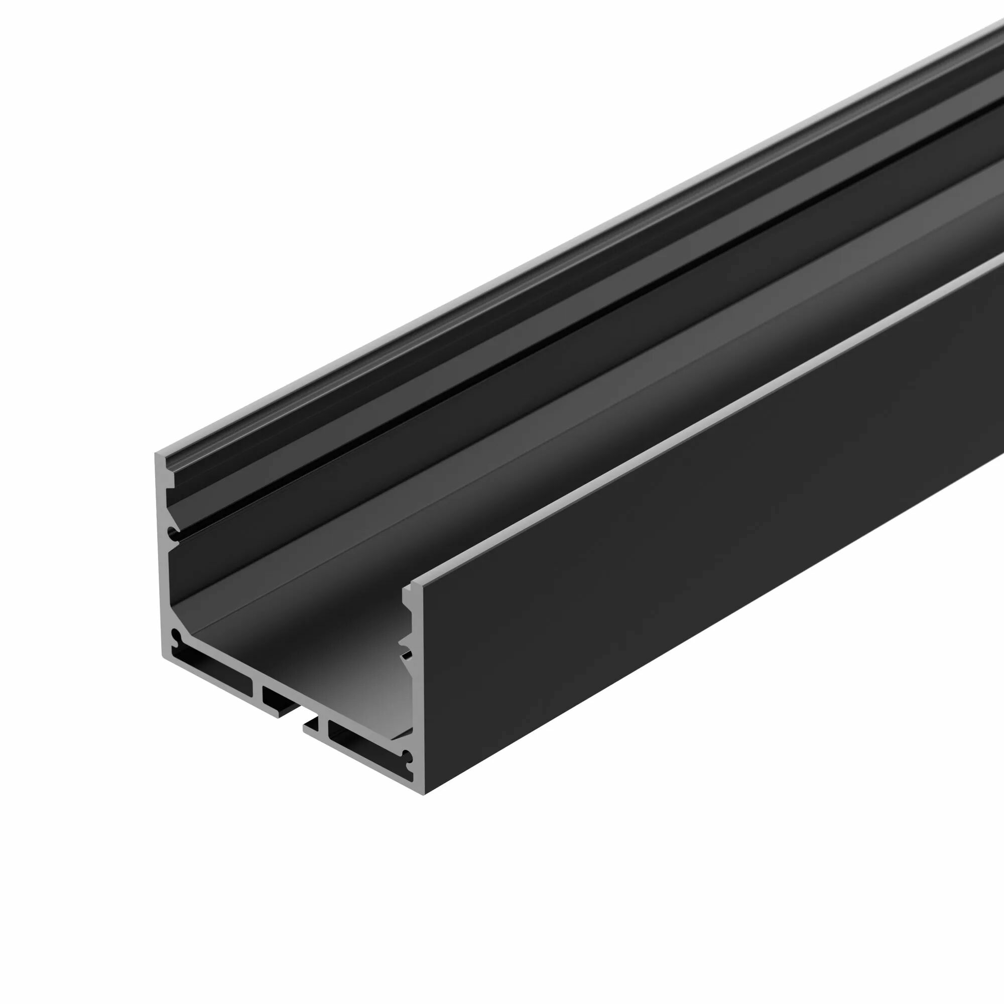 Изображение товара Профиль с экраном SL-LINE-4932-2500 BLACK+OPAL (Arlight, Алюминий) 027988
