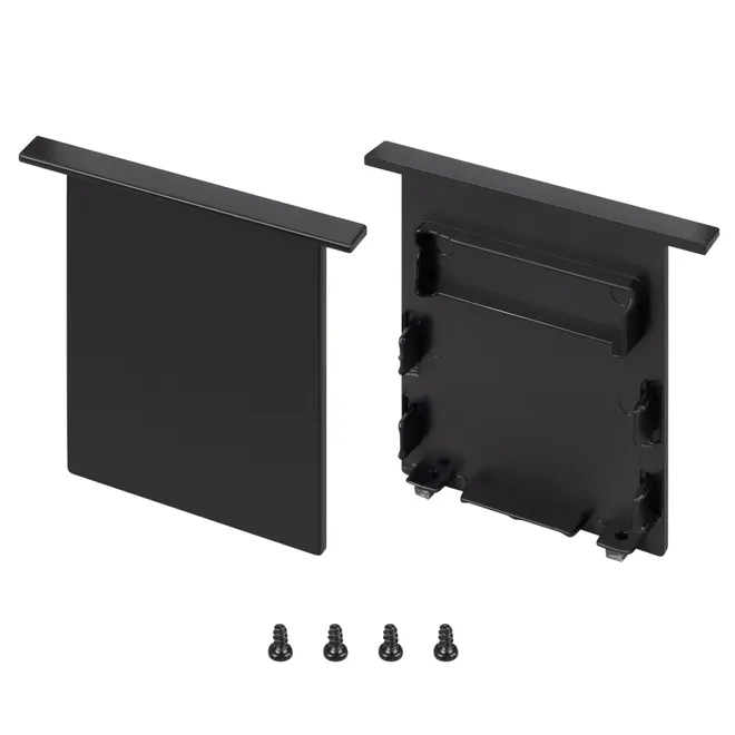 Изображение товара Заглушка SL-LINIA52-3L-F-LOW BLACK глухая (Arlight, Пластик) 044706