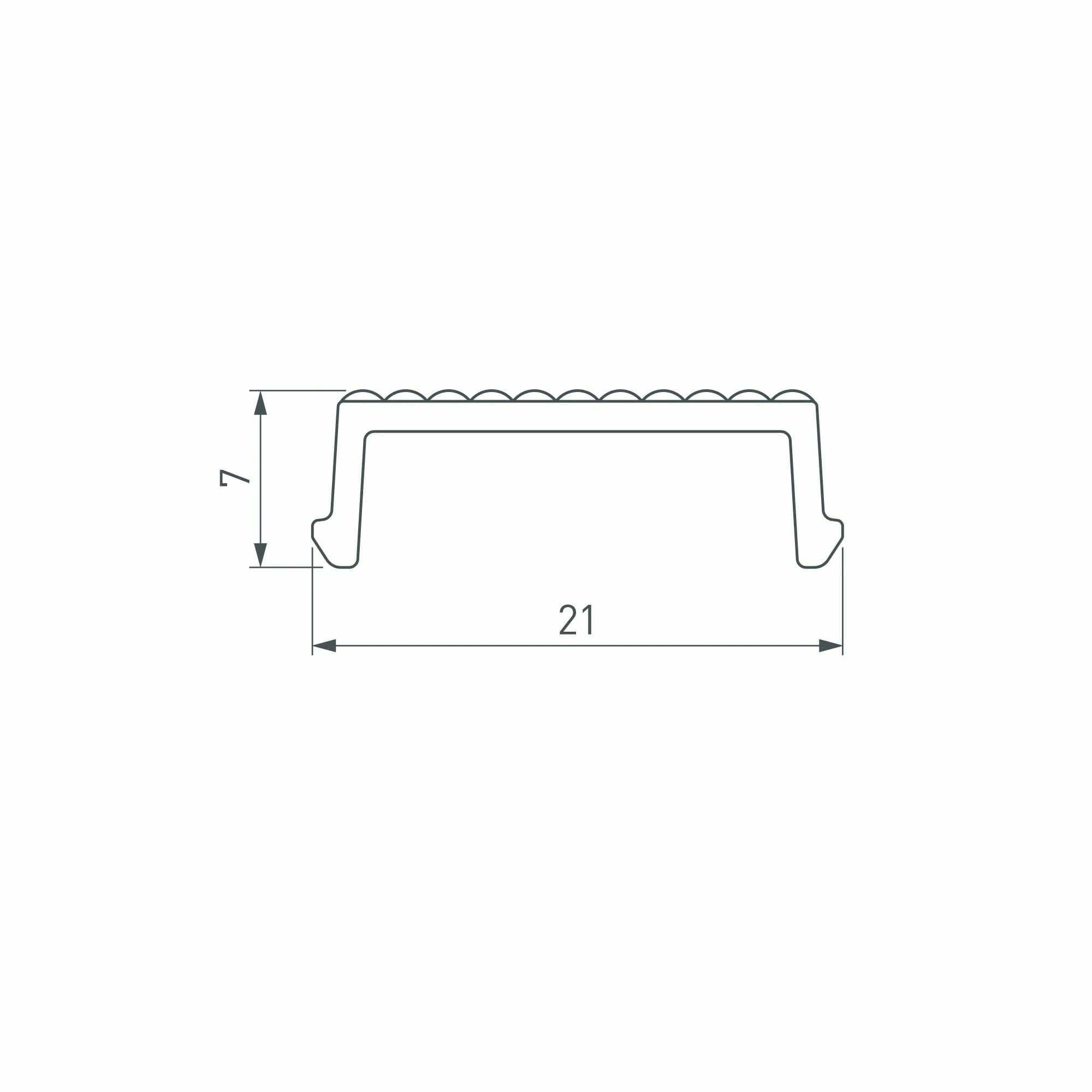 Изображение товара Экран призматический SL-LINE-W20-2500 (Arlight, Пластик) 033745