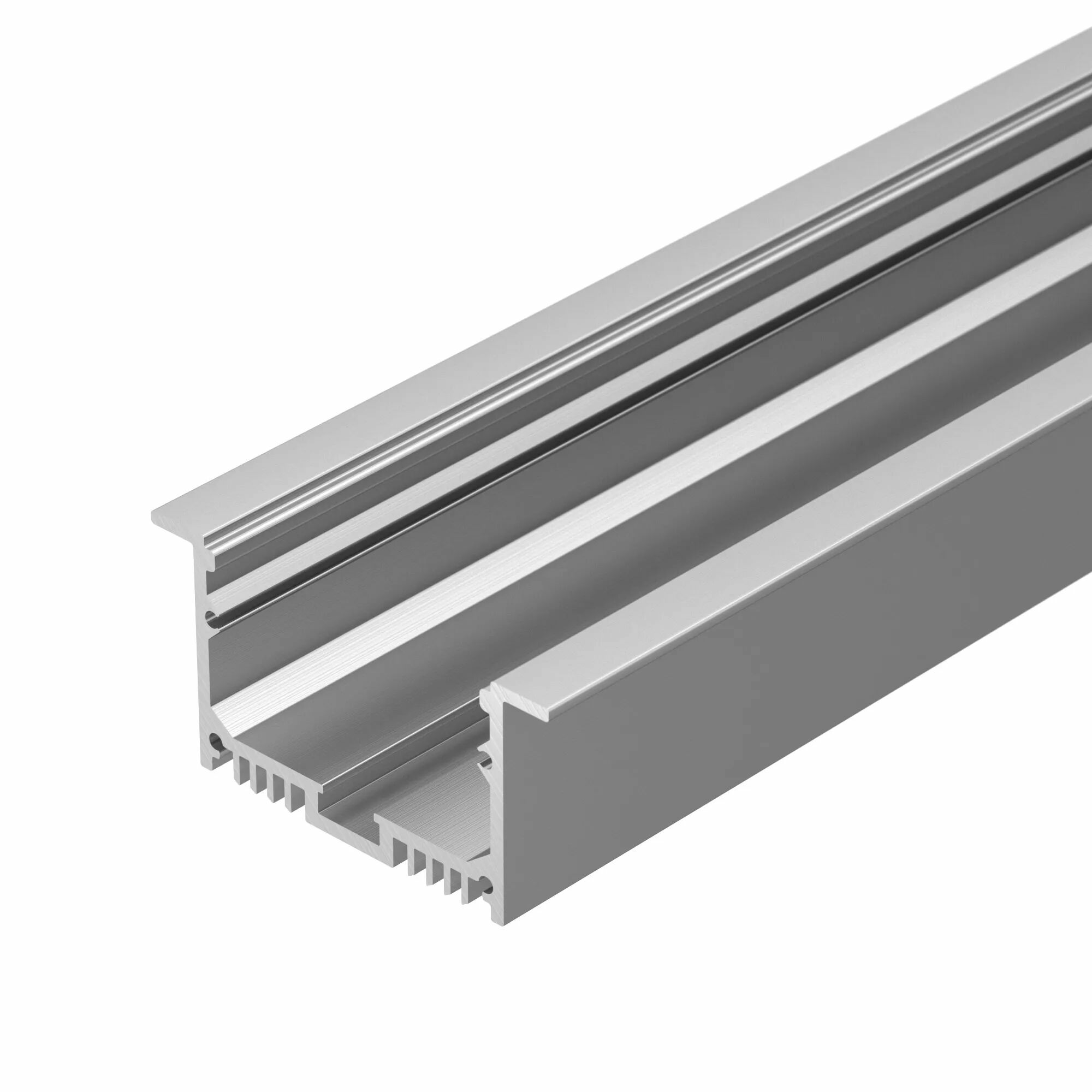 Изображение товара Профиль с экраном SL-LINIA62-F-2500 ANOD+OPAL (Arlight, Алюминий) 020470