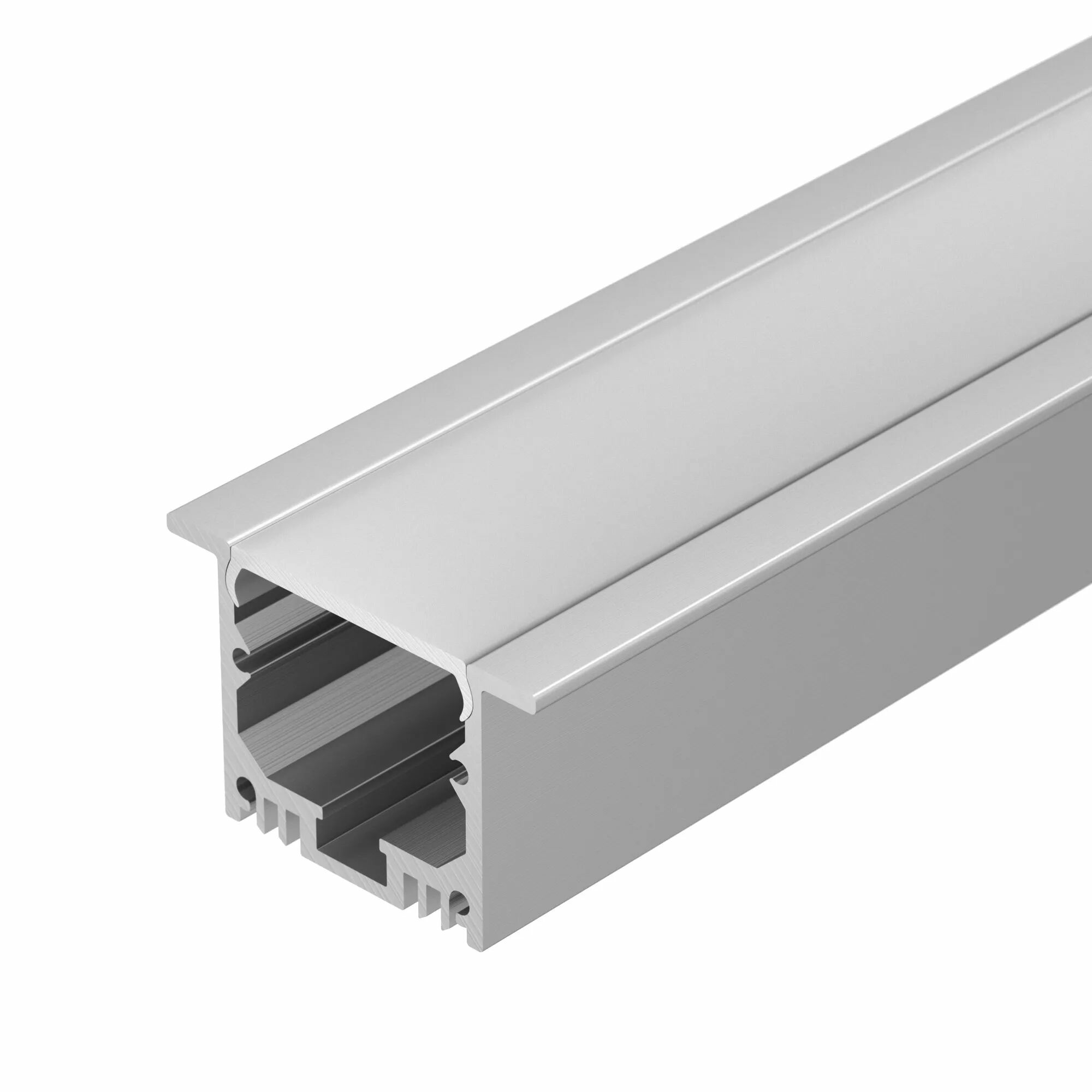 Изображение товара Профиль с экраном SL-LINIA49-F-2500 ANOD+OPAL (Arlight, Алюминий) 020469
