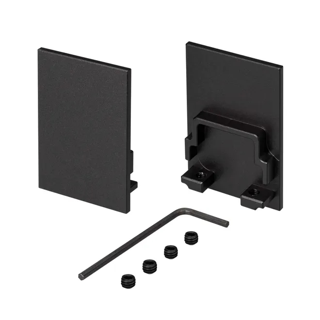 Изображение товара Заглушка SL-COMFORT-3551 BLACK глухая (Arlight, Металл) 031794