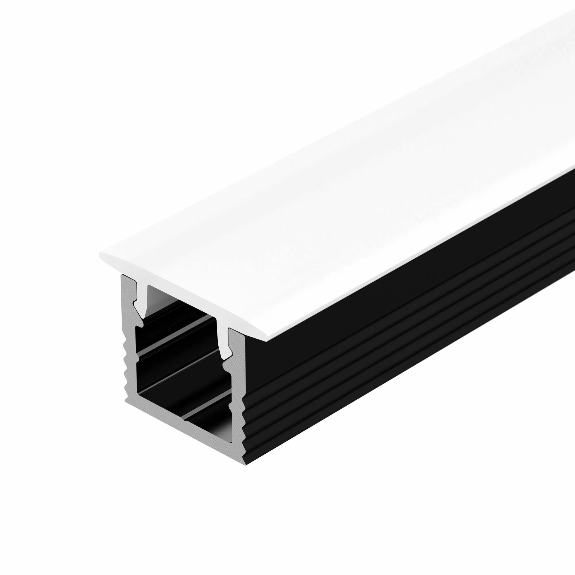 Изображение товара Профиль накладной SL-MINI-10-2000 BLACK (Arlight, Алюминий) 049018