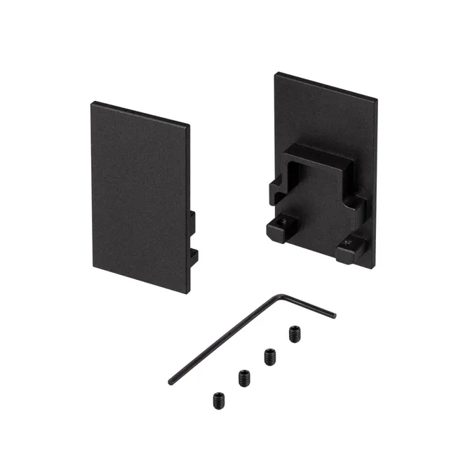 Изображение товара Заглушка SL-COMFORT-2542 BLACK глухая (Arlight, Металл) 031773(1)