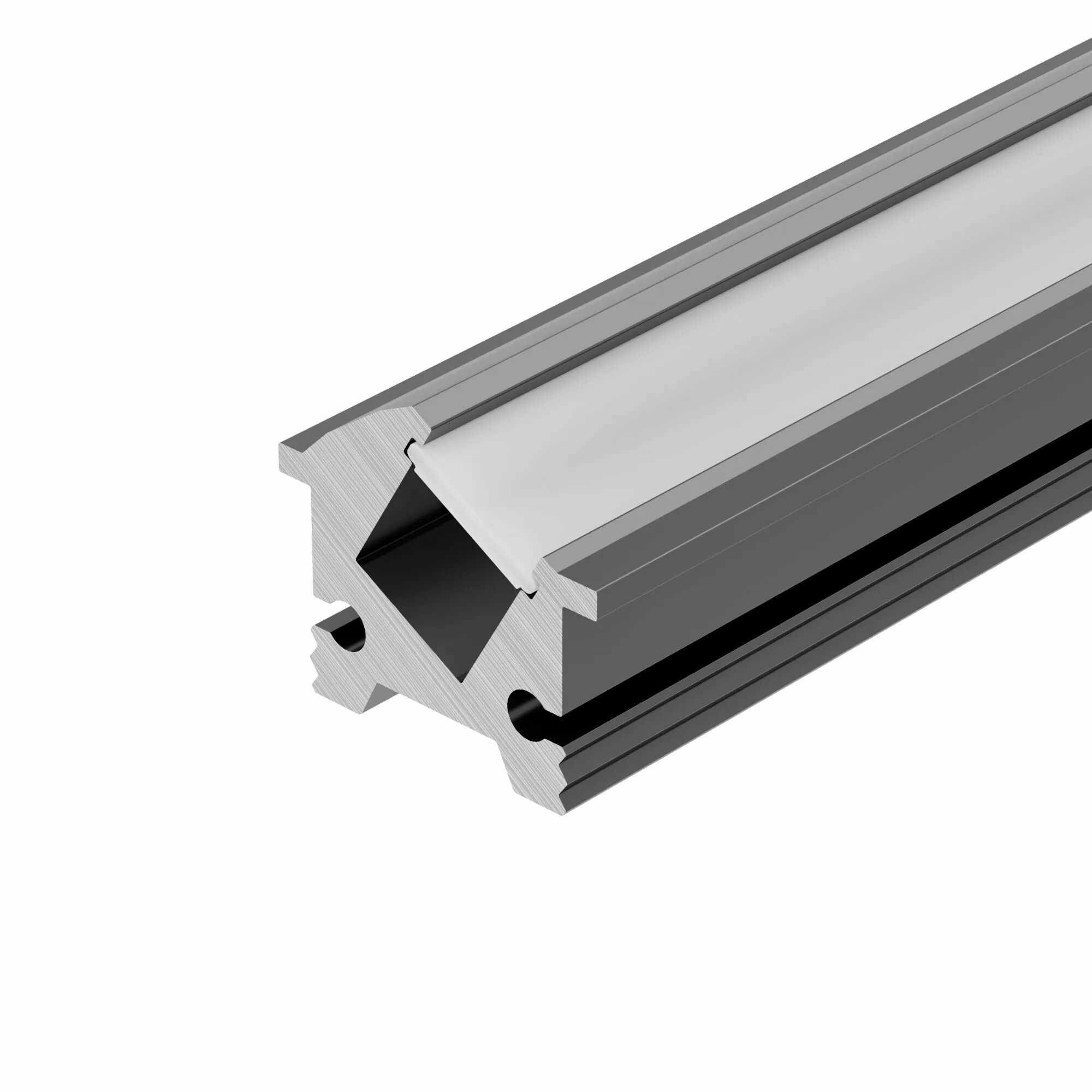Изображение товара Профиль SL-BEVEL-H12-F13-2000 ANOD IRON GREY (Arlight, Алюминий) 045329